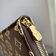 LV Zippy Wallet Monogram Origine Ebene M27683 - 19.5x10.5x2.5cm - 3