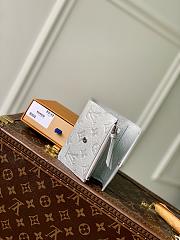 LV Victorine Wallet Monogram Empreinte Silver Metallic M26896 - 12x9.5x2.5cm - 6