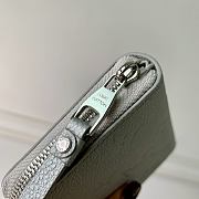LV Zippy Coin Purse Monogram Empreinte Silver Metallic - 11x8.5x2cm - 2