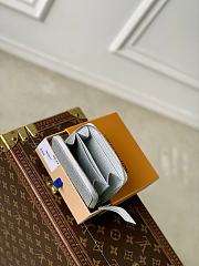 LV Zippy Coin Purse Monogram Empreinte Silver Metallic - 11x8.5x2cm - 4
