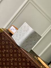 LV Passport Cover Monogram Empreinte Silver Metallic - 14x2.5x10cm - 4