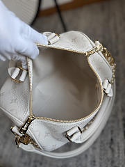 LV Speedy Bandouliere 25 Calf Leather Cream M26690 - 25x19x15cm - 5