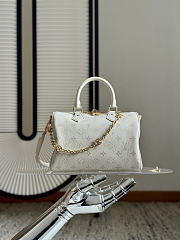 LV Speedy Bandouliere 25 Calf Leather Cream M26690 - 25x19x15cm - 2