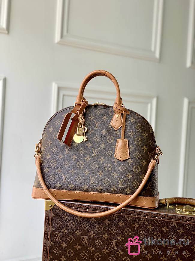 LV Alma MM Soft Celebration Monogram Canvas N30049 - 37x28x13.5cm - 1