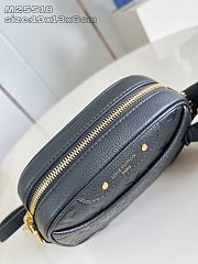 LV Tiny Camera Bag Monogram Empreinte Black M25518 - 19x13x6cm - 6