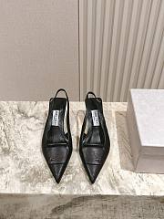 Jimmy Choo Frances 60 Slingback Pumps In Black - 1
