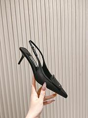 Jimmy Choo Frances 60 Slingback Pumps In Black - 3