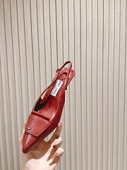 Jimmy Choo Frances 60 Slingback Pumps In Red - 2