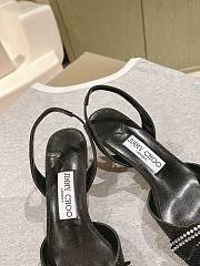 Jimmy Choo Brook 50 Embellished Slingback Pumps in Black  - 2