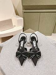 Jimmy Choo Brook 50 Embellished Slingback Pumps in Black  - 4