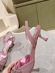 Jimmy Choo Brook 50 Embellished Slingback Pumps in Pink - 2