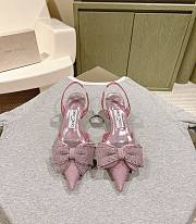 Jimmy Choo Brook 50 Embellished Slingback Pumps in Pink - 1