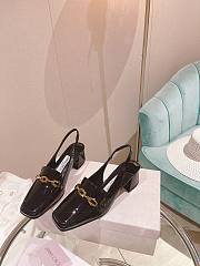 Jimmy Choo Diamond Tilda 45 Slingback Pumps in Black - 5