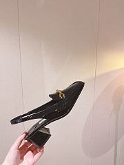 Jimmy Choo Diamond Tilda 45 Slingback Pumps in Black - 4