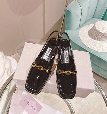 Jimmy Choo Diamond Tilda 45 Slingback Pumps in Black