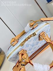 LV Alma BB Monogram Origine Bleu Courrier M27526 - 23.5x17.5x11.5cm - 6