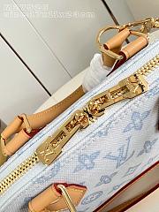 LV Alma BB Monogram Origine Bleu Courrier M27526 - 23.5x17.5x11.5cm - 4