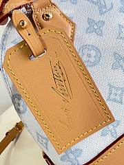 LV Alma BB Monogram Origine Bleu Courrier M27526 - 23.5x17.5x11.5cm - 3