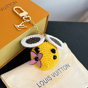 LV Bee Crochet Bag Charm M02585