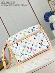 LVxTM Dauphine Soft GM Multicolor/White M13255 - 28x20x11cm - 2