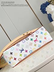LVxTM Dauphine Soft GM Multicolor/White M13255 - 28x20x11cm - 5