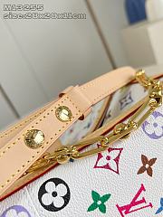 LVxTM Dauphine Soft GM Multicolor/White M13255 - 28x20x11cm - 3