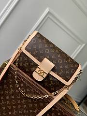 LV Dauphine Soft GM Monogram Canvas M47149 - 28x20x11cm - 1
