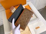 LV Dauphine Sarah Wallet Monogram Reverse Canvas M46645 - 19x10x2cm - 3