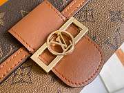 LV Dauphine Sarah Wallet Monogram Reverse Canvas M46645 - 19x10x2cm - 5
