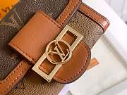 LV Dauphine Compact Wallet Monogram Reverse Canvas M68725 - 12x9.5x3.5cm - 5