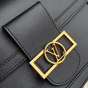 LV Dauphine Soft MM Black M25209 - 24x17x9cm - 4