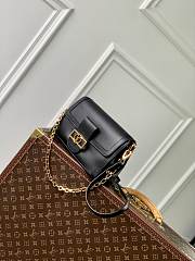 LV Dauphine Soft MM Black M25209 - 24x17x9cm - 3