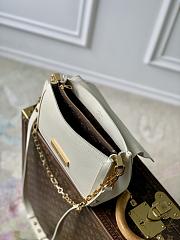 LV Dauphine Soft MM White M25050 - 24x17x9cm - 2