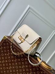 LV Dauphine Soft MM White M25050 - 24x17x9cm - 6