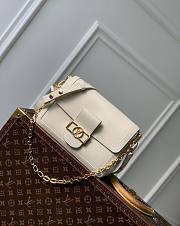 LV Dauphine Soft MM White M25050 - 24x17x9cm - 1