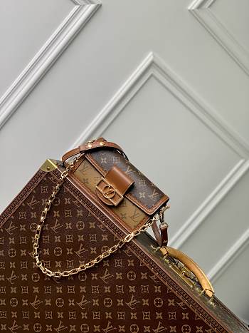 LV Dauphine East West Monogram Reverse Canvas M46757 - 21x12x5cm