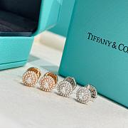 Tiffany Soleste Earrings in Platinum with Diamonds White/ Rose Gold - 1