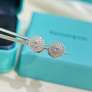 Tiffany Soleste Earrings in Platinum with Diamonds White/ Rose Gold - 4