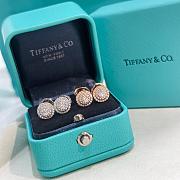 Tiffany Soleste Earrings in Platinum with Diamonds White/ Rose Gold - 6