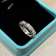 Tiffany Ring in Platinum and White Gold with Diamonds - 1