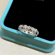 Tiffany Ring in Platinum and White Gold with Diamonds - 5