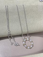 Tiffany Sixteen Stone Circle Pendant in Platinum & Yellow Gold with Diamonds - 6