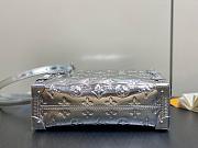 LV Ski Side Trunk MM Monogram Miroir Silver M26223 - 23.5x16x8.5cm - 5