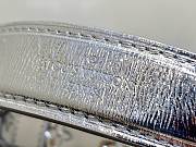 LV Ski Side Trunk MM Monogram Miroir Silver M26223 - 23.5x16x8.5cm - 2