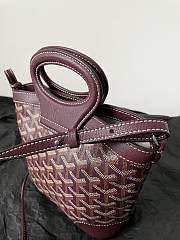 Goyard Beluga Mini Bag Burgundy - 23x18.5x8cm - 5