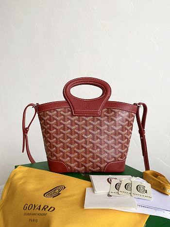 Goyard Beluga Mini Bag Red - 23x18.5x8cm