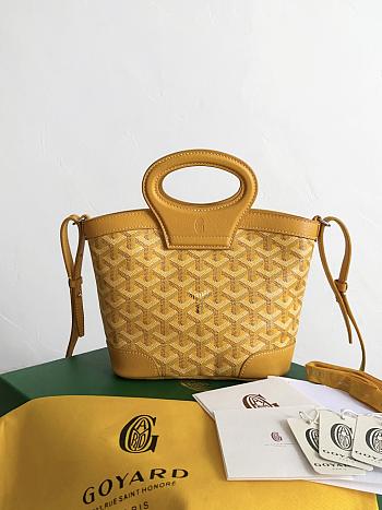 Goyard Beluga Mini Bag Yellow - 23x18.5x8cm