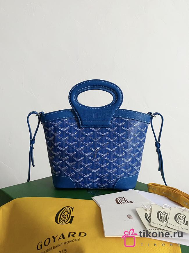 Goyard Beluga Mini Bag Blue - 23x18.5x8cm - 1