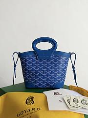 Goyard Beluga Mini Bag Blue - 23x18.5x8cm - 5