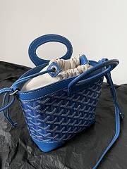 Goyard Beluga Mini Bag Blue - 23x18.5x8cm - 3